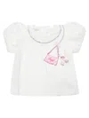 Liujo T Shirt Stampa Borsetta