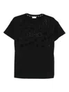 Liujo T-shirt With Rhinestones And Logo