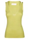 Liujo Top Lurex Verde In Green