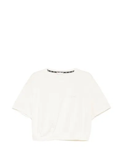 Liujo T-shirt Corta Bianca  In White