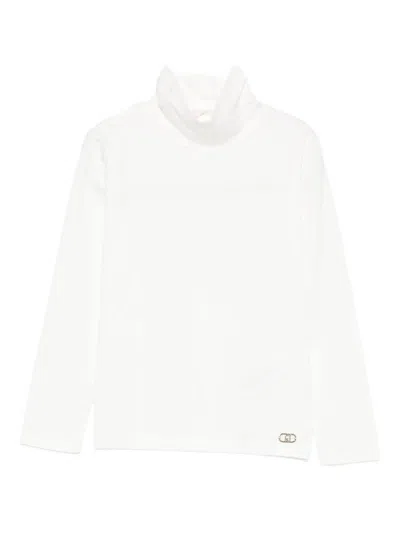 Liujo Kids' White Turtleneck T-shirt
