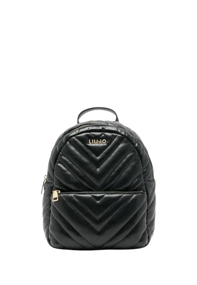 Liujo Women's Backpack Liu Jo Nero In Black