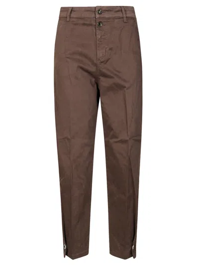 Liujo Women's Balloon Trousers In Brown