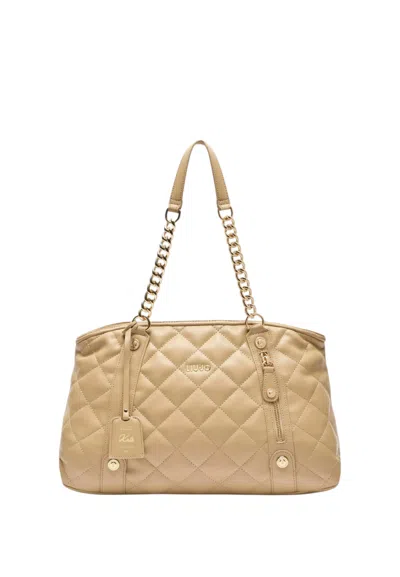 Liujo Women's Handbag Liu Jo Aa5132e0015 Cammello In Sand