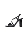 Liujo Women's Sandals Liu Jo Sa5135p0062 Black In Black