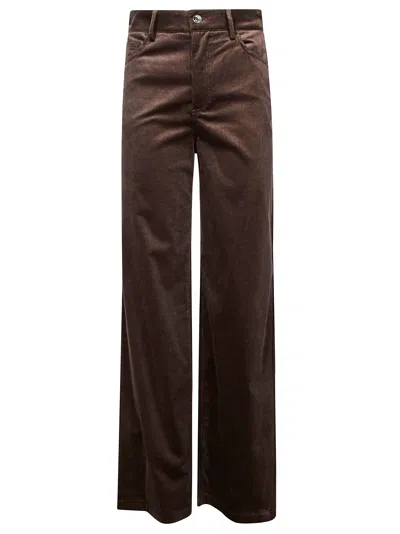 Liujo Women's Trendy Trousers - Fw25 Collection In Brown