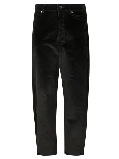 Liujo Women's Velvet Balloon Jeans In Black