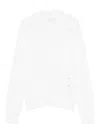 Liujo Wool Turtleneck Sweater  In White