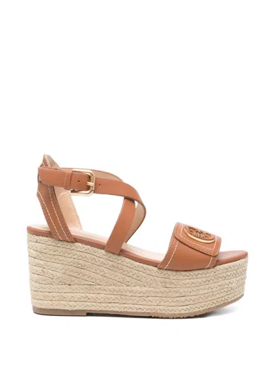 Liujo Zeppa Bali In Pelle E Corda  In Brown