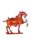 Liuli 2024 Fall Horse (large) In Amber Red