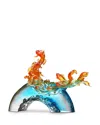 Liuli Becoming Dragon In Sky Blue/amber