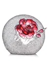 Liuli Burst Of Spring Crystal Sculpture In Red/clear