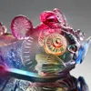 Liuli Crystal Tiger, Chinese Zodiac, Tiger Cub King