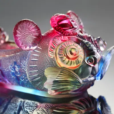 Liuli Crystal Tiger, Chinese Zodiac, Tiger Cub King
