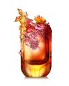 Liuli Happiness In Pairs Crystal Sculpture In Amber/gold