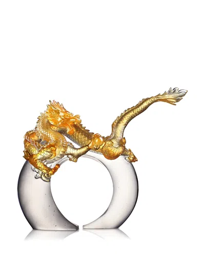 Liuli Limited Edition Odyssey Across Heaven And Earth Crystal Glass Figure In Transparent