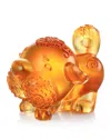Liuli Prosperity Comes Along - Year Of The Dog Zodiac Crystal Figurine