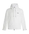 Liuregali Hooded Long-sleeved Casual Jacket In White