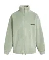 Liuregali Logo Collar Casual Jacket In Gray