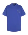 Liuregali Logo Details Short-sleeved T-shirt In Blue