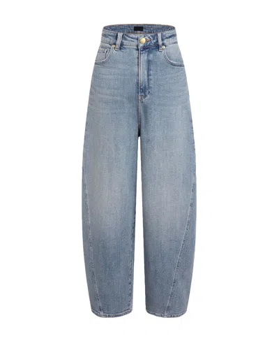 Liuregali Loose Harlan Jeans In Gray