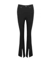 Liuregali Split Jeans In Black