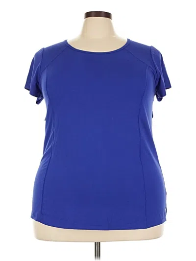 Pre-owned Liv Active T-shirt In Blue