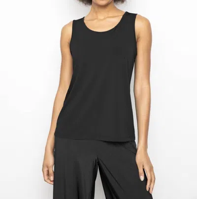 Liv Basic Knit Tank Top In Black