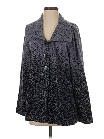 Pre-owned Liv Blazer Jacket In Gray
