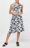 Liv By Habitat Arthouse Jersey Cowl Tank Dress In Cloud