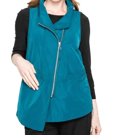 Liv By Habitat Artist Vest In Spruce In Blue