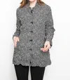 Liv By Habitat Chevron Crinkle Boyfriend Blazer In Multi