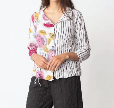 Liv By Habitat Chinched Pocket Button Front Top In White