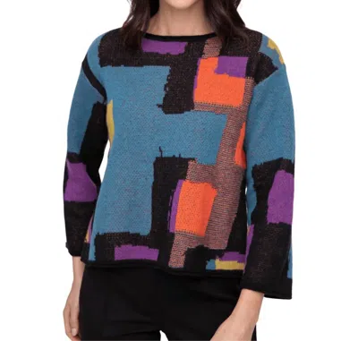 Liv By Habitat Collage Swing Pullover Sweater In Multicolor