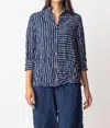 Liv By Habitat Crimped Angled Pocket Tunic In Navy