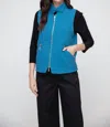 Liv By Habitat Kaleidoscope Quilt City Vest In Ocean
