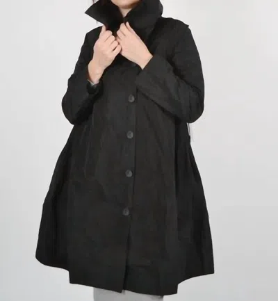 Liv By Habitat Modern Trench Coat In Black