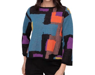 Liv By Habitat Multi Print Pullover Sweater