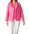 Liv By Habitat Urban Jacket In Parachute Fabri In Fuchsia In Pink