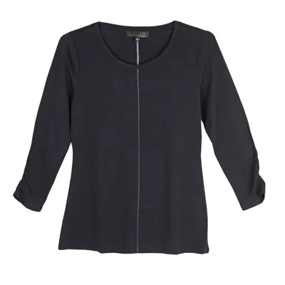 Liv By Habitat Women Essentials Long Sleeve Tee In Black