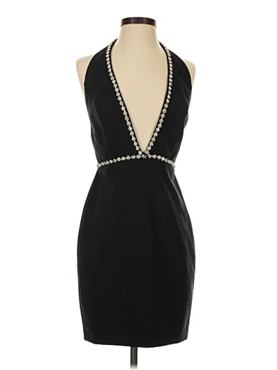 Pre-owned Liv Foster Cocktail Dress In Black