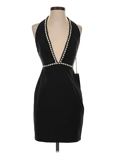 Pre-owned Liv Foster Cocktail Dress In Black