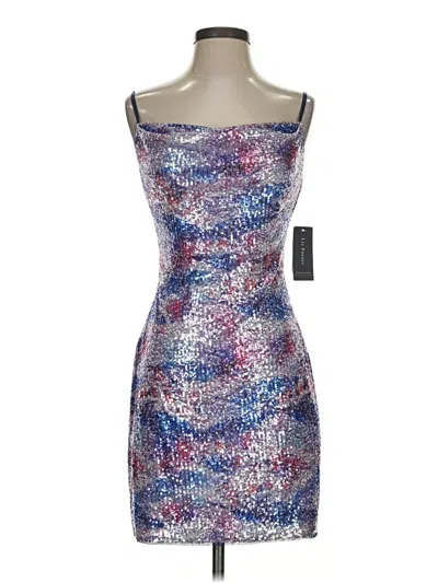 Pre-owned Liv Foster Cocktail Dress In Blue