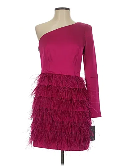 Liv Foster Cocktail Dress In Burgundy