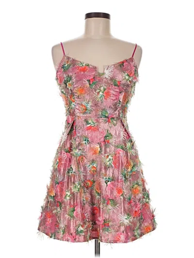 Pre-owned Liv Foster Cocktail Dress In Pink