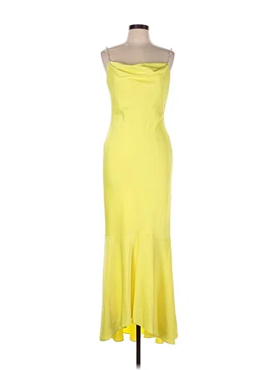 Pre-owned Liv Foster Cocktail Dress In Yellow
