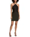 Liv Foster Halter Mini Dress In Multi