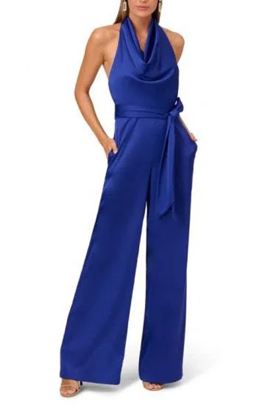 Liv Foster Ml1e208261 Long Formal Prom Jumpsuit In Blue