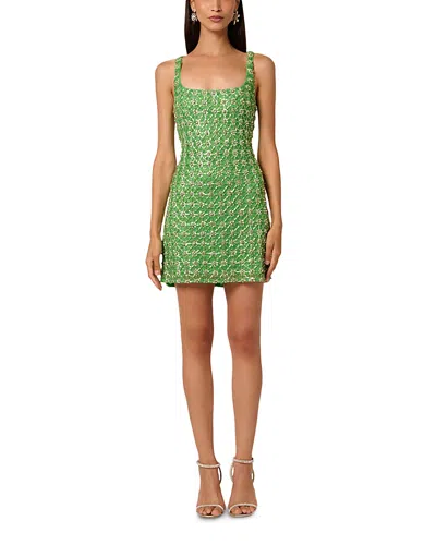 LIV FOSTER PIPER BEADED MINI DRESS