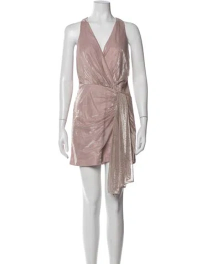 Pre-owned Liv Foster Printed Mini Dress W/ Tags In Pink